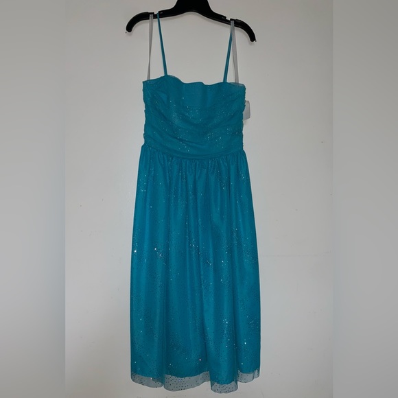 Sparkly Blue Dress - Picture 1 of 4